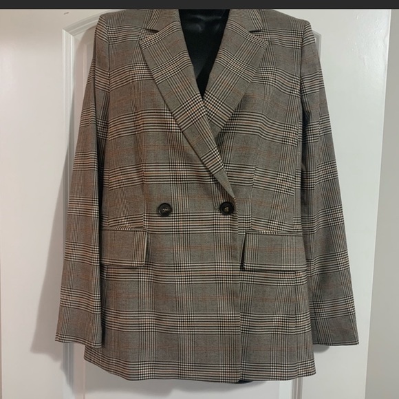 Plaid blazer